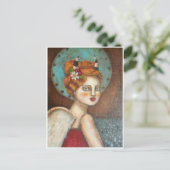 daisynroses3.jpg postkarte (Stehend Vorderseite)