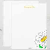 Daisy's Delight Unlinated Paper Sheet (Vorne/Hinten)