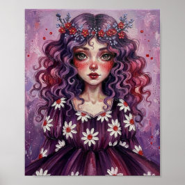DaisyWitchPortrait  Poster