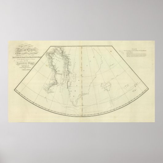 Daivs Straight und Baffin Islands Bay Poster (Vorne)