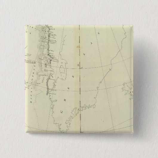 Daivs Straße und Baffin Islands Bay Button (Vorderseite)