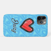 Daizy  Luggage Tag Case-Mate iPhone Hülle (Rückseite (Horizontal))