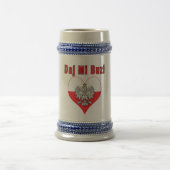 Daj Mi Buzi Eagle Heart Bierglas (Mittel)