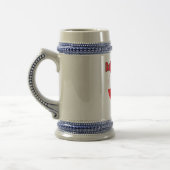Daj Mi Buzi Eagle Heart Bierglas (Links)
