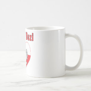 Daj Mi Buzi Eagle Heart Kaffeetasse