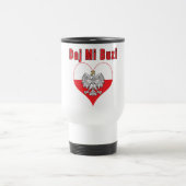Daj Mi Buzi Eagle Heart Reisebecher (Mittel)