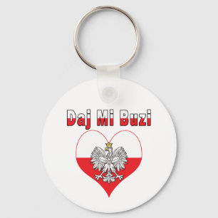 Daj Mi Buzi Eagle Heart Schlüsselanhänger