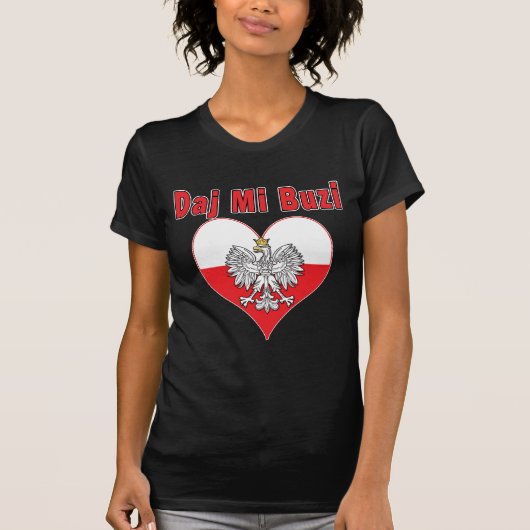 Daj Mi Buzi Eagle Heart T-Shirt (Vorderseite)