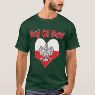 Daj Mi Buzi Eagle Heart T-Shirt