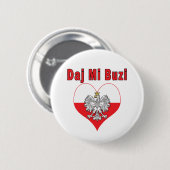Daj MI Buzi Eagle Herz Button (Vorne & Hinten)