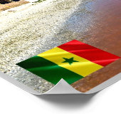 Dakar - Senegal - Panorama - Poster (Ecke)