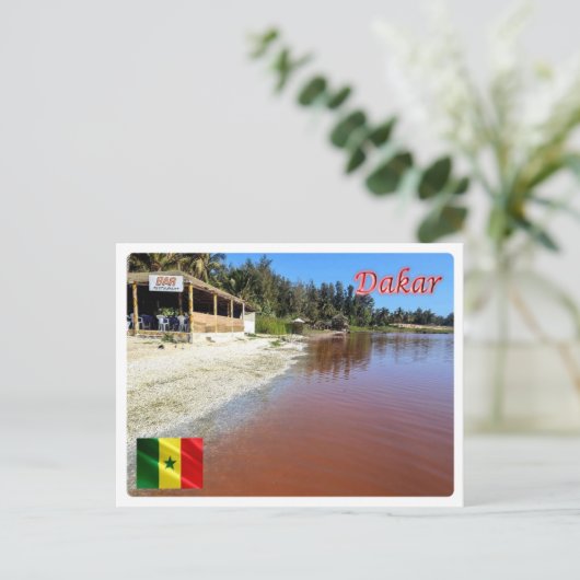 Dakar - Senegal - Panorama - Postkarte (Stehend Vorderseite)