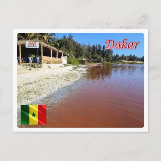 Dakar - Senegal - Panorama - Postkarte (Vorderseite)