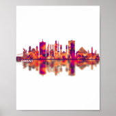 Dakar Senegal Skyline Poster (Vorne)