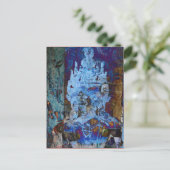 Dakini-Emanation Blau-Träumer Postkarte (Stehend Vorderseite)