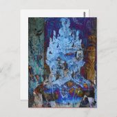 Dakini Emanation Blue Dreamer Postkarte (Vorne/Hinten)