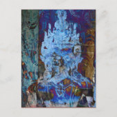 Dakini Emanation Blue Dreamer Postkarte (Vorderseite)