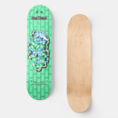 Dakota 02 ~ Custom Graffiti Art Pro Skateboard (Vorderseite)