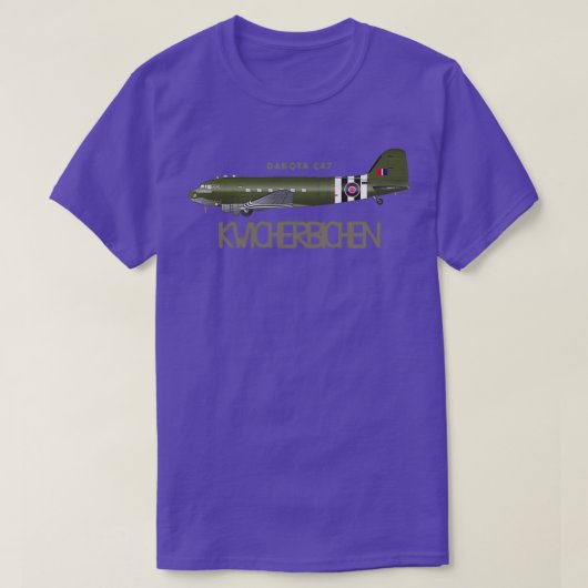 DAKOTA C47 SKYTRAIN KWICHERBICHEN 1 T-Shirt (Design vorne)