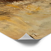 "Dakota Chief" von Charles M Russell Poster (Ecke)