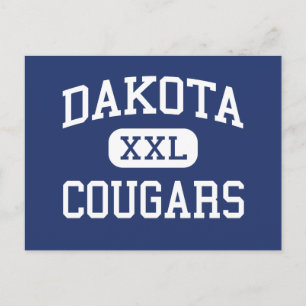 Dakota - Cougars - Hoch - Macomb Township Michigan Postkarte