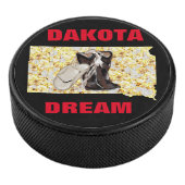 DAKOTA DREAM EISHOCKEY PUCK (3/4)