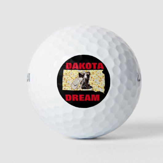 DAKOTA DREAM GOLFBALL (Vorderseite)