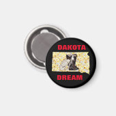 DAKOTA DREAM MAGNET (Vorderseite/Rückseite)