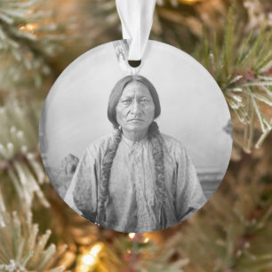 Dakota Leader sitzt Bull Native Amerikanische Urei Ornament