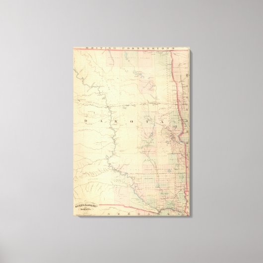 Dakota Leinwanddruck (Vorderseite)