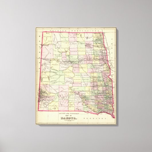 Dakota Leinwanddruck (Vorderseite)