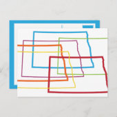 Dakota Stolz Postkarte (Vorne/Hinten)