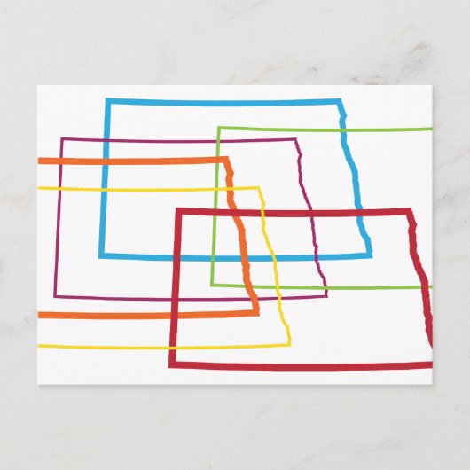 Dakota Stolz Postkarte (Vorderseite)