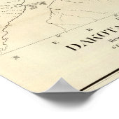 Dakota-Territorium Poster (Ecke)