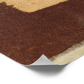 Dakota Territory post route map Poster (Ecke)