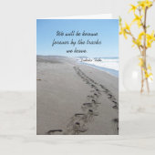 Dakota Tribe Quote Grußkarte Karte (Gelbe Blume)