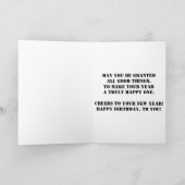 "Dakota Village Printing Press" Geburtstagskarte Karte (Innenseite)