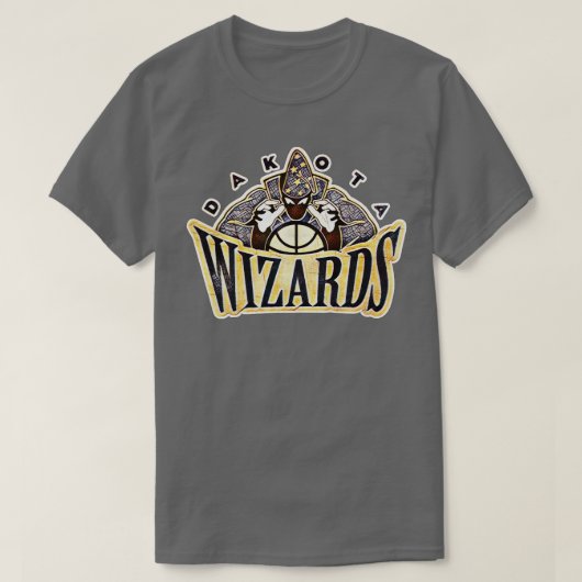 Dakota Wizard Basketball T-Shirt (Design vorne)
