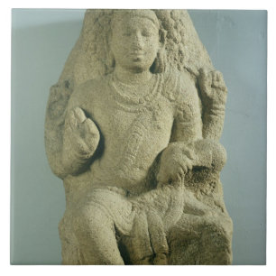 Dakshinamurti, Tamil Nadu, Pallava Dynastie Fliese