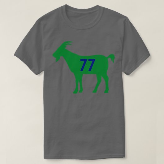 DAL GOAT 77 Royal T-Shirt (Design vorne)