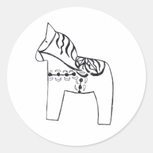 Dal Horse Sticker