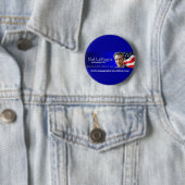 Dal LaMagna für den Präsidentschaftswahlknopf. Button (Beispiel)