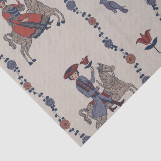 Dala B - Gewebe Seidenpapier (Ausschnitt)