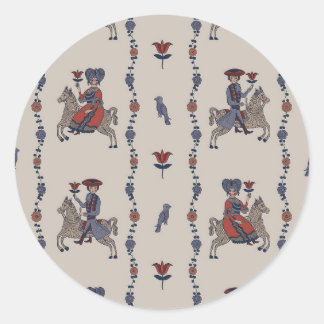 Dala B - Rundkleber für Stationery Runder Aufkleber