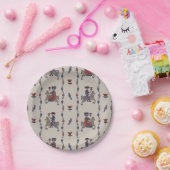 Dala B - Rundpapier-Teller Pappteller (Party)