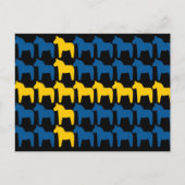 Dala Flag Postkarte (Vorderseite)