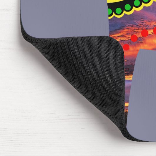 Dala Folk Pferd pnng - Pferdefarbe/Bild ändern Mousepad (Ecke)