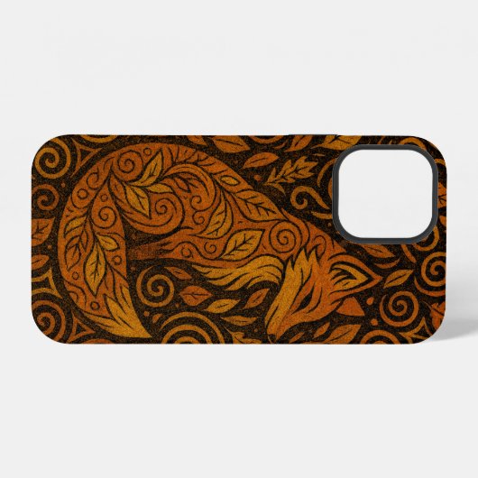 Dala-Fuchs iPhone Hülle (Rückseite (Horizontal))