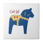 Dala God Jul Fliese (Vorderseite)