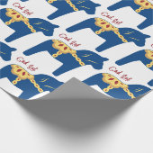 Dala-Gott-Jul Geschenkpapier (Ecke)